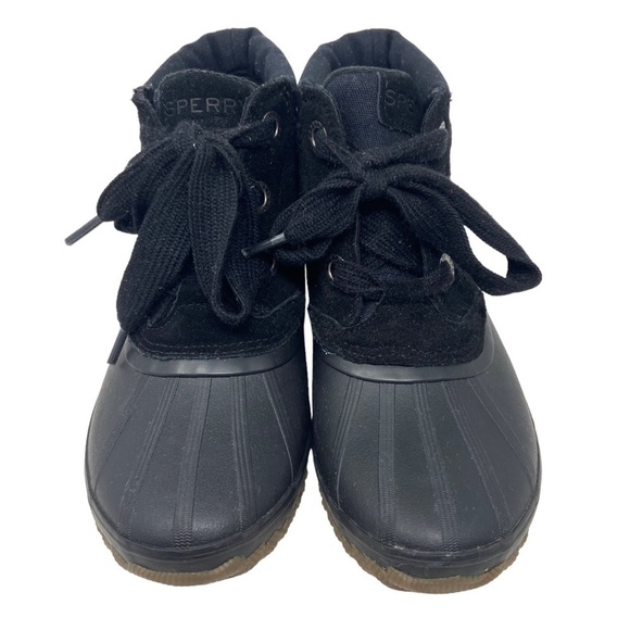 Sperry Boots Womens Syren Gulf Top Sider Duck Boot Weather Resistant Black Sz 7 - Picture 7 of 10